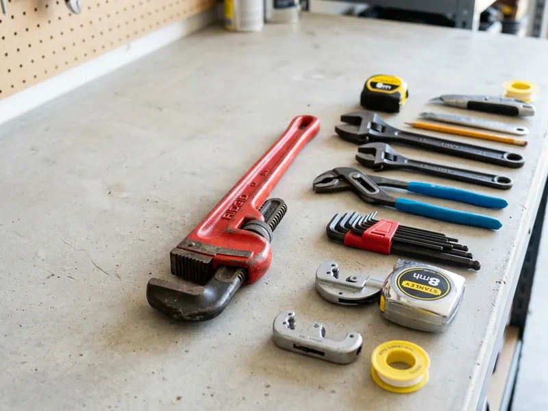Professional plumbers in Sparta, NC equipped with top-tier tools for residential and commercial plumbing services.